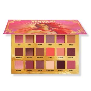 Lime Crime Venus XL Eyeshadow & Face Palette Reds Pinks Brown and Neutrals NIB